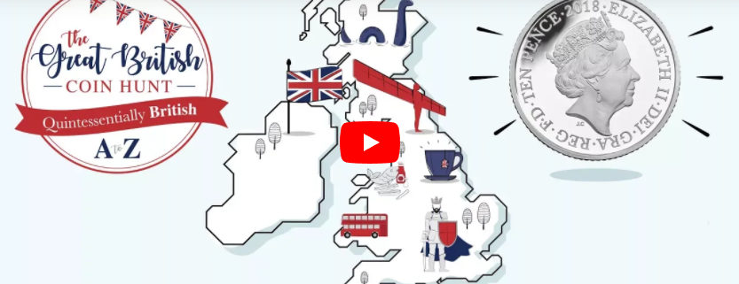 The Great British Coin Hunt - Quintessentially British A to Z