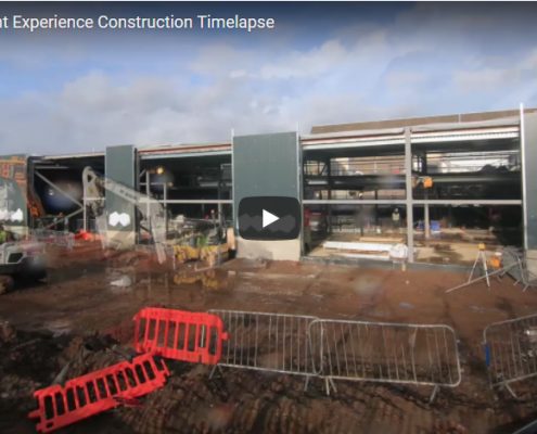 The Royal Mint Experience Construction Timelapse